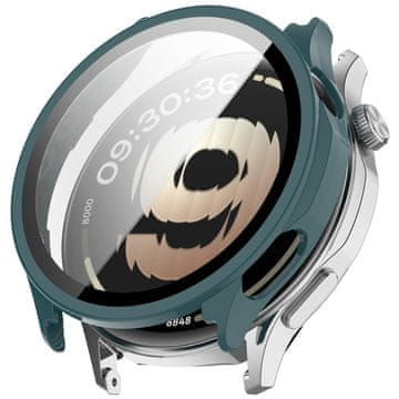 GS Ovitek 2 v 1 + kaljeno steklo za Oppo Watch S, zelen