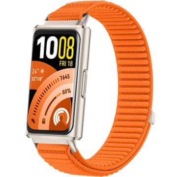 GS Najlonski pašček za Huawei Band 11 / 11 Pro, oranžen