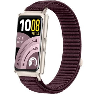 GS Najlonski pašček za Huawei Band 11 / 11 Pro, vijoličen