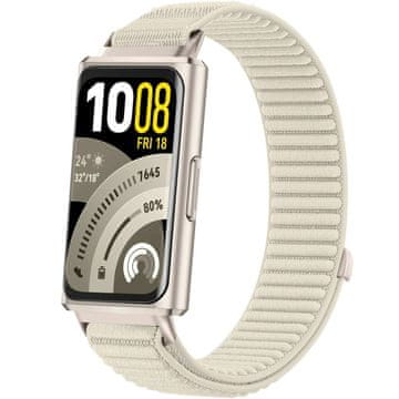 GS Najlonski pašček za Huawei Band 11 / 11 Pro, bež