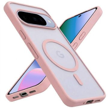 Overboard Ovitek za Google Pixel 10 Pro XL, odporen na MagSafe, roza