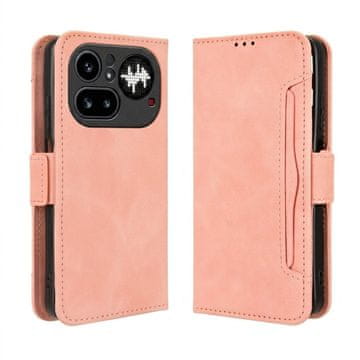 GS Ovitek za telefon Nothing (4a) Pro, reža za kartico, roza