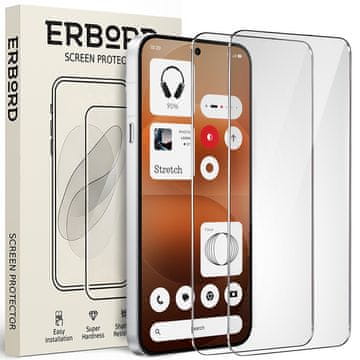 Overboard 2x kaljeno steklo za Nothing Phone (4a) Pro, 9H trdo steklo, hitro