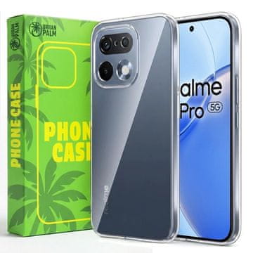 Ovitek za Realme 16 Pro 5G, silikonski, prozoren