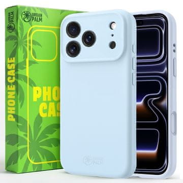 Silikonski ovitek za iPhone 17 Pro Max za MagSafe, golobje modre barve