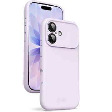 Silikonski ovitek za iPhone 17 z MagSafe, lila vijoličen