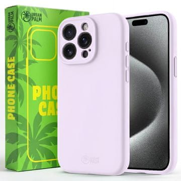 Silikonski ovitek za iPhone 15 Pro z MagSafe, lila vijoličen