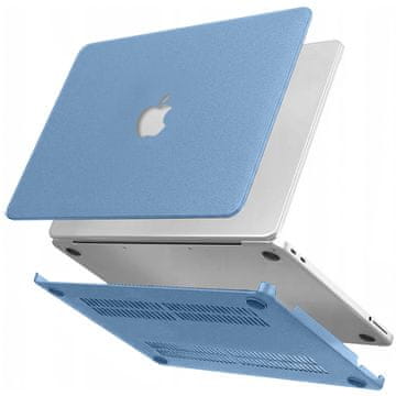 GS Trdi ovitek za MacBook Neo 13 Quicksand, moder