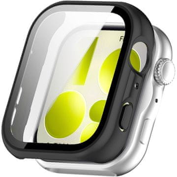 GS Ovitek 2 v 1 + kaljeno steklo za Huawei Watch Fit 5, črn