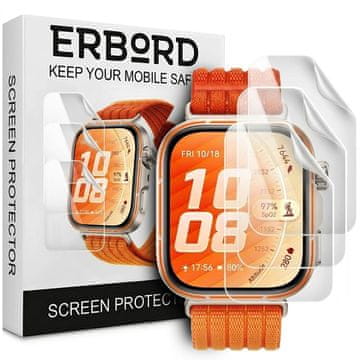 Overboard 3x hidrogelna folija za Huawei Watch Fit 5 Pro