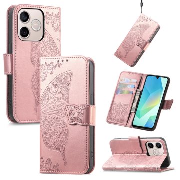 GS Ovitek za Honor 600 Lite, metuljček, roza