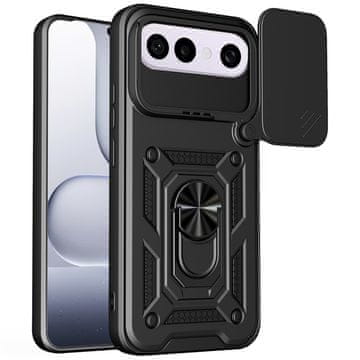 GS Oklepno ohišje za Vivo X300 FE, CamShield Slide, črno