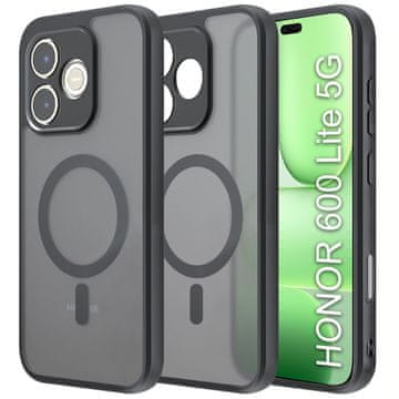 GS Ovitek za Honor 600 Lite, MagSafe, mat ovitek, črn
