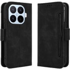 GS Preklopni ovitek za Xiaomi 17T Pro, reža za kartico, črn