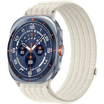 GS Najlonski pašček za Samsung Galaxy Watch Ultra 2/1, bež