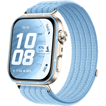 GS Najlonski pašček za Huawei Watch Fit 5 Pro / 5 / 4 Pro / 4 / 3, moder