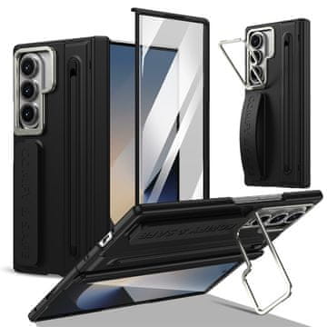 GS Ovitek za Samsung Galaxy Z Fold 8 Ultra, s steklom in pisalom, črn