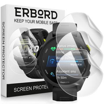 Overboard 3x hidrogelna folija za Garmin Forerunner 70 42 mm