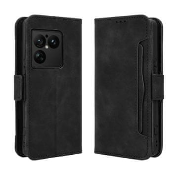 GS Ovitek za Sony Xperia 1 VIII, reža za kartico, črn