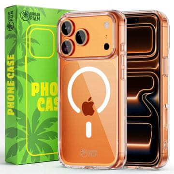 Ovitek za iPhone 17 Pro Max, odporen na MagSafe, prozoren