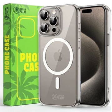 Ovitek za iPhone 15 Pro, odporen na MagSafe, prozoren