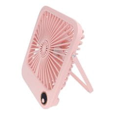 GS Namizni ventilator, W30, z nastavljivim stojalom, roza