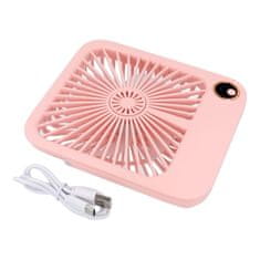 GS Namizni ventilator, W30, z nastavljivim stojalom, roza