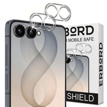 Overboard Kaljeno steklo za kamero za Samsung Galaxy Z Flip 8, , za celoten otok, prozorno (2 kosa)