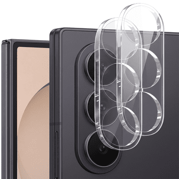 Overboard Kaljeno steklo za kamero za Samsung Galaxy Z Fold 8 Ultra, , za celoten otok, prozorno (2 kosa)