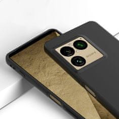 GS Ovitek za Sony Xperia 1 VIII, Silikonski Lite, črn