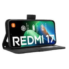 GS Ovitek za Xiaomi Redmi 17 4G/5G, reža za kartico, črn