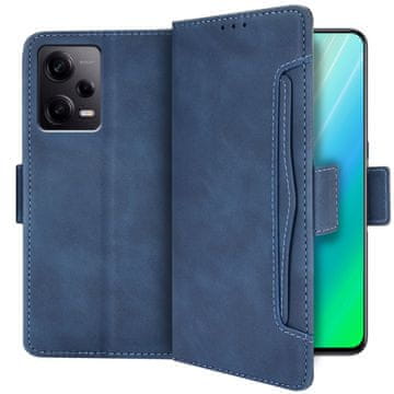 GS Ovitek za Xiaomi Redmi Note 12 5G / POCO X5 5G, reža za kartico, temno moder