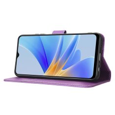 GS Ovitek za Oppo A17 s preklopom, pametna denarnica z magnetom, vijolična