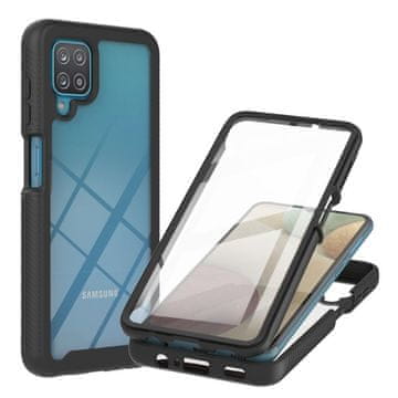 Overboard Ovitek za Samsung Galaxy A12 / M12 / A12 2021, odporen proti udarcem, črne barve