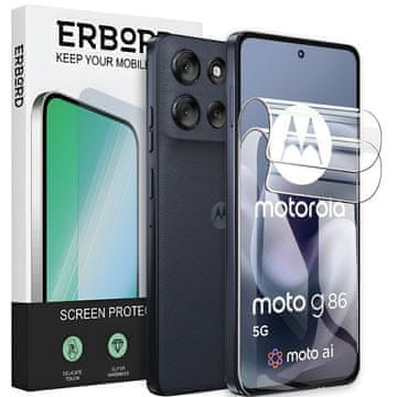 Overboard 2x hidrogelna folija za Motorola Moto G86 Power 5G, hidrogelna folija
