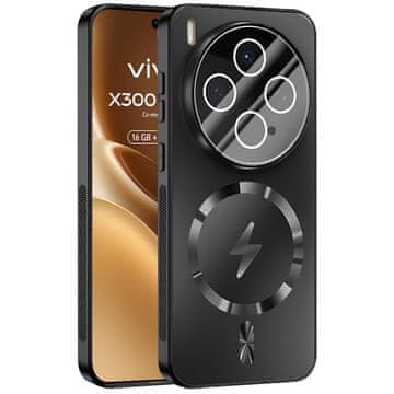 GS Zaščitni ovitek za Vivo X300, za MagSafe, črn