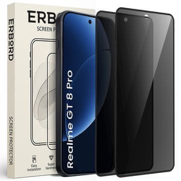 Overboard 2x zaščitno steklo za Realme GT 8 Pro, kaljeno proti vohunjenju