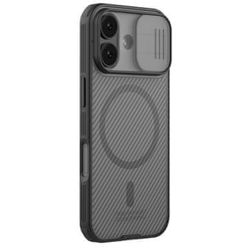 Nillkin Ovitek za iPhone 17, CamShield Pro Magnetic, za MagSafe - črn