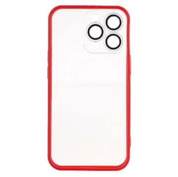 FIN Ovitek za iPhone 13 PRO W393 PROZOREN Z RDEČO
