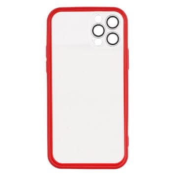 FIN Ovitek za iPhone 12 PRO W393 PROZOREN Z RDEČO