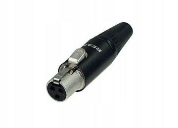 Neutrik / Rean NYSRT3FC-B mini XLR vtič 3-pinski, ženski, za kabel
