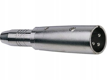 JB Systems Adapter XLR M - Jack F