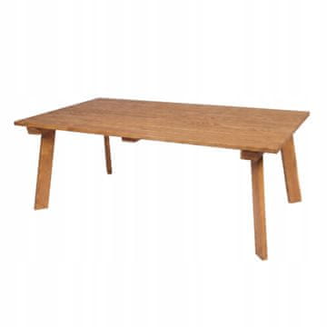 Klubska mizica Vrtna mizica Pravokotna mizica iz borovega lesa 119x59x44 cm