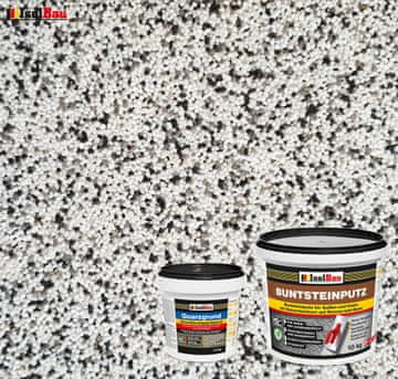 Mosaic Set ometov Mosaikputz BP10 10 kg + Quartz Primer Quarzgrund 1,5 kg