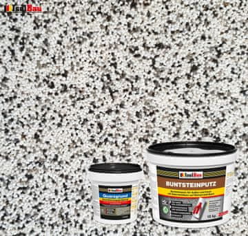Mosaic Set ometov Mosaikputz BP10 15 kg + Quartz Primer Quarzgrund 1,5 kg