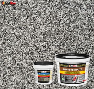 Mosaic Set ometov Mosaikputz BP20 15 kg + Quartz Primer Quarzgrund 1,5 kg