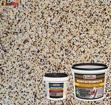 Mosaic Set ometov Mosaikputz BP50 10 kg + Quartz Primer Quarzgrund 1,5 kg