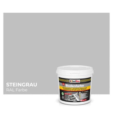 Cestna barva za beton Bodenfarbe 7 kg kamnito siva
