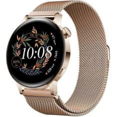 GS Milanska zapestnica Univerzalna 20 mm, rožnato zlato