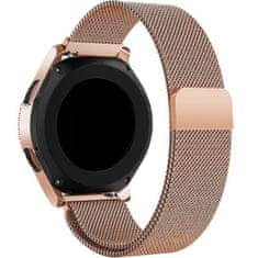 GS Milanska zapestnica Univerzalna 20 mm, rožnato zlato